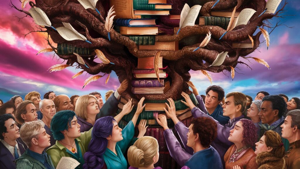 people finding new unique books