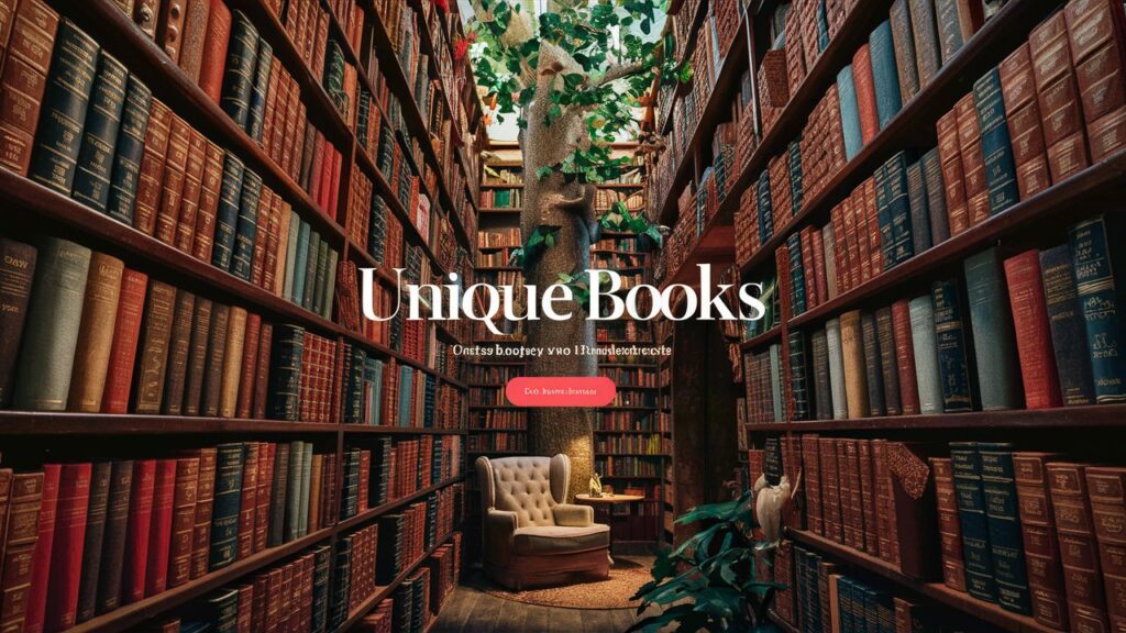 one of a kind books library